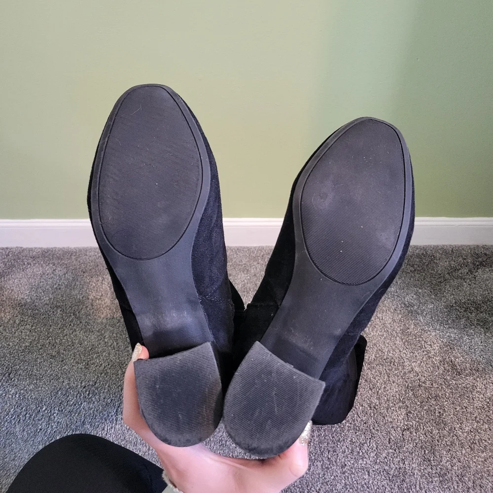 Black Over-the-Knee Boots - Picture 5 of 7